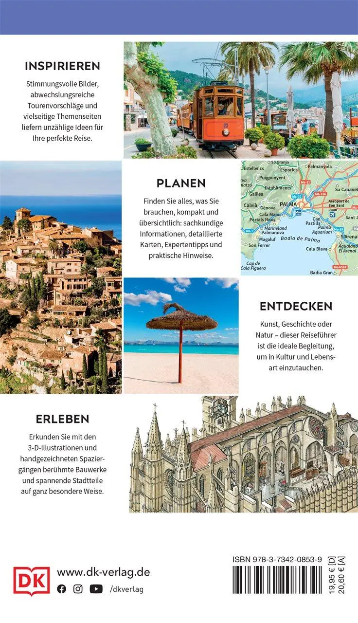 Rückseite: 9783734208539 | Vis-à-Vis Reiseführer Mallorca | Gerhard Bruschke | Taschenbuch | 2025