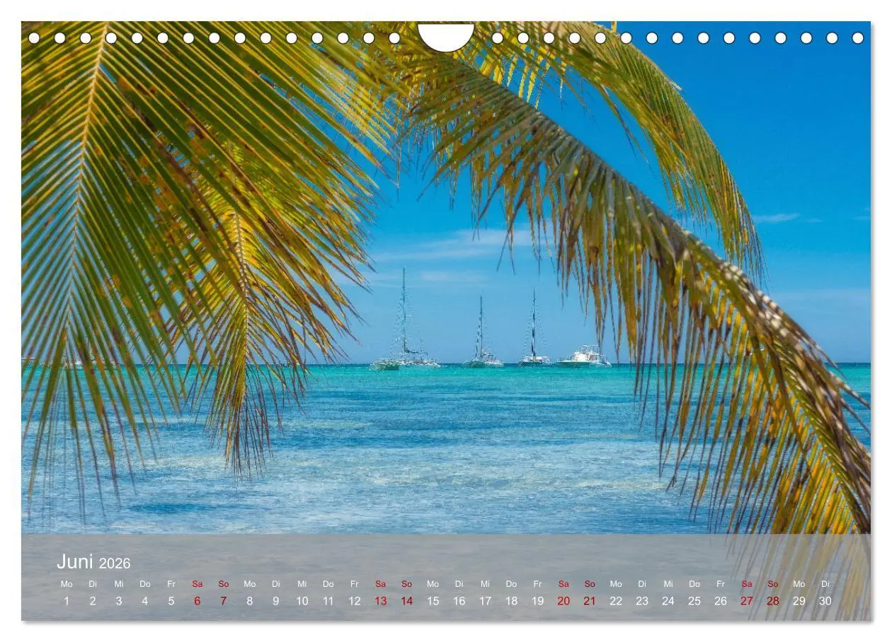 Bild: 9783457618639 | Karibik Traum Isla Saona (Wandkalender 2026 DIN A4 quer), CALVENDO...