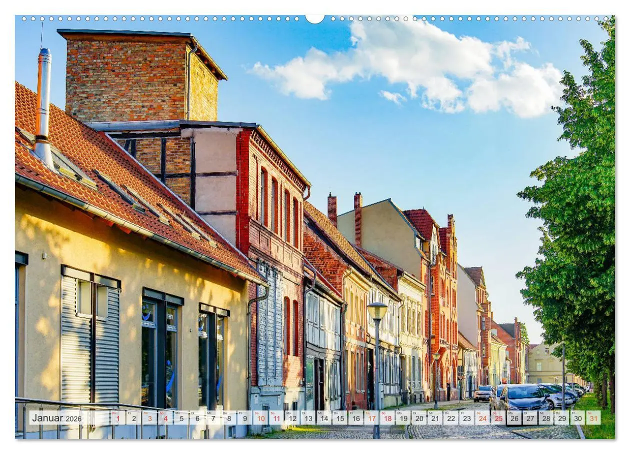 Bild: 9783457788639 | Stendal Impressionen (Wandkalender 2026 DIN A2 quer), CALVENDO...