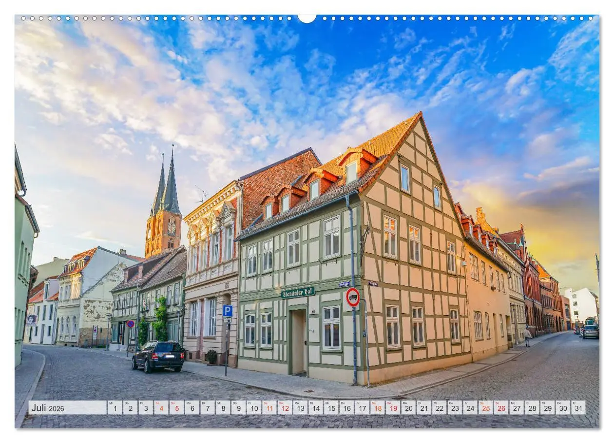 Bild: 9783457788639 | Stendal Impressionen (Wandkalender 2026 DIN A2 quer), CALVENDO...
