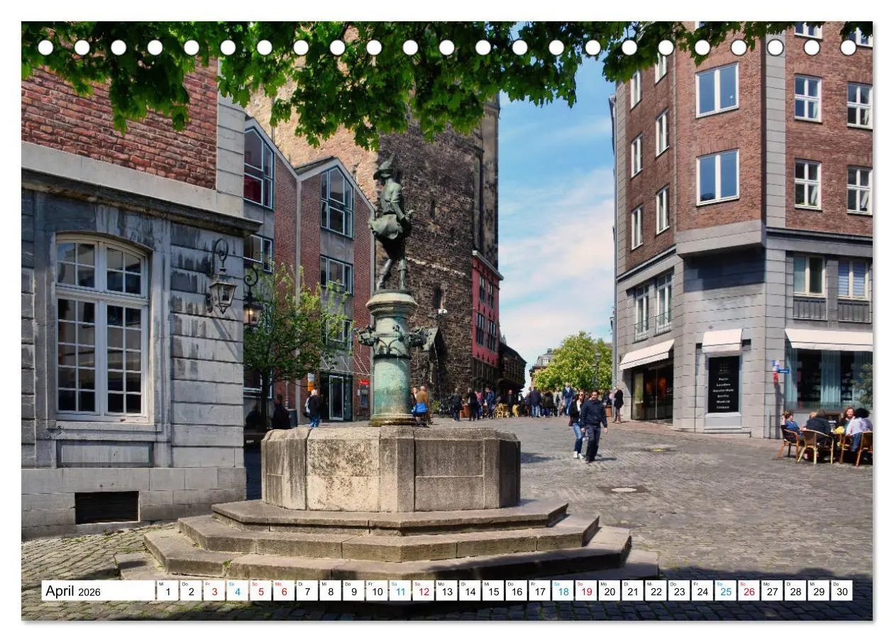 Bild: 9783457858639 | Aachen - Ansichtssache (Tischkalender 2026 DIN A5 quer), CALVENDO...