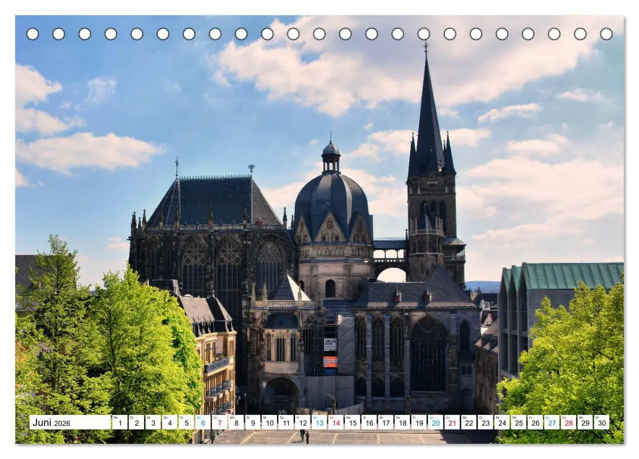 Bild: 9783457858639 | Aachen - Ansichtssache (Tischkalender 2026 DIN A5 quer), CALVENDO...