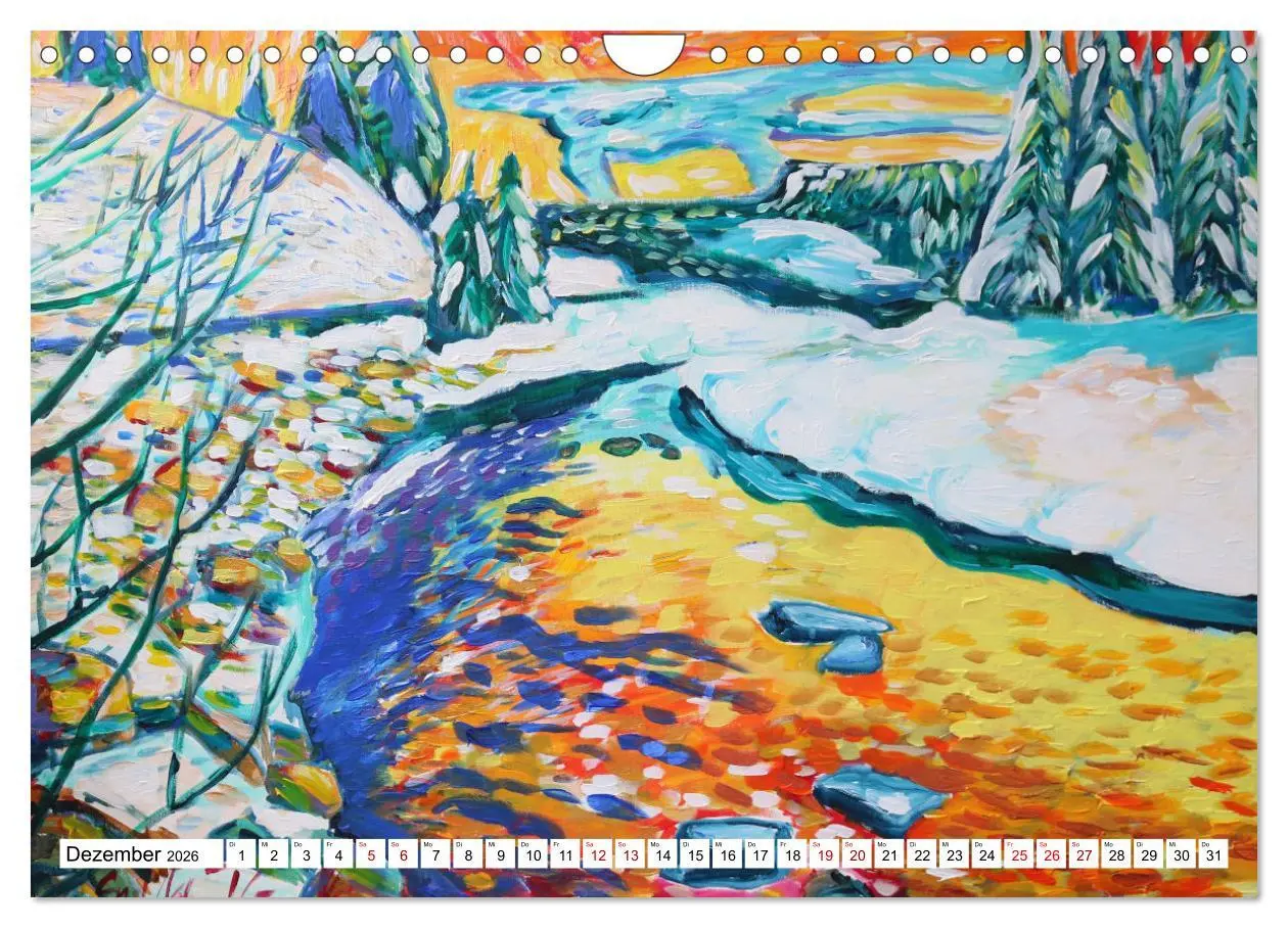 Bild: 9783457928639 | Landschaft in der Malerei: Ein Kunstkalender (Wandkalender 2026 DIN...