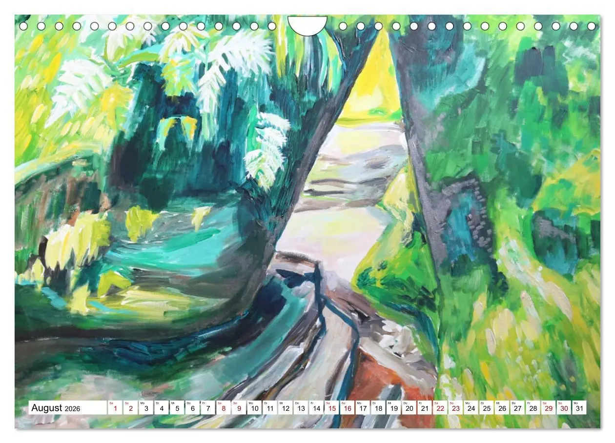 Bild: 9783457928639 | Landschaft in der Malerei: Ein Kunstkalender (Wandkalender 2026 DIN...