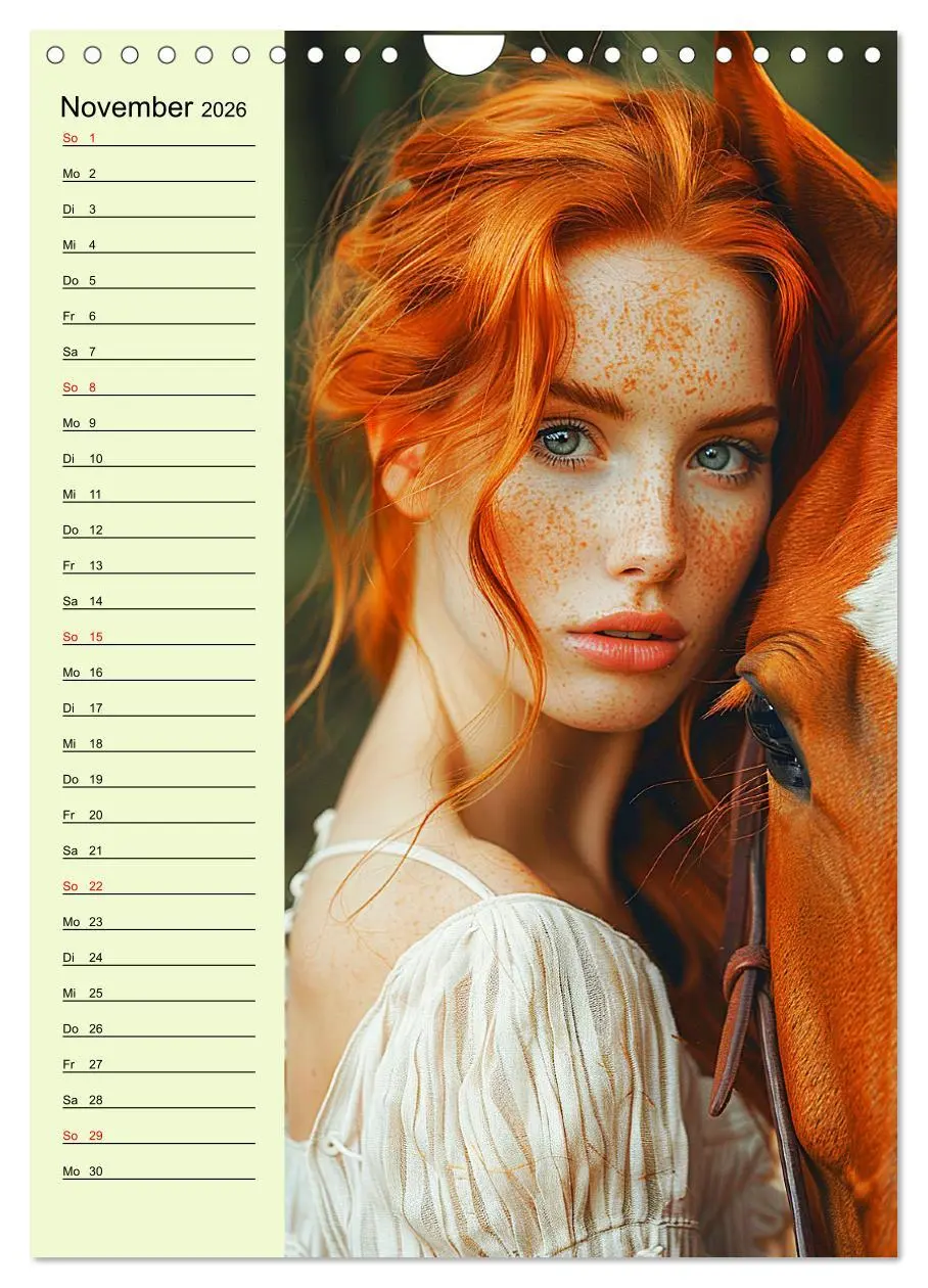 Bild: 9783516258639 | Rote Schönheiten. Natürliche Eleganz und wilde Anmut (Wandkalender...