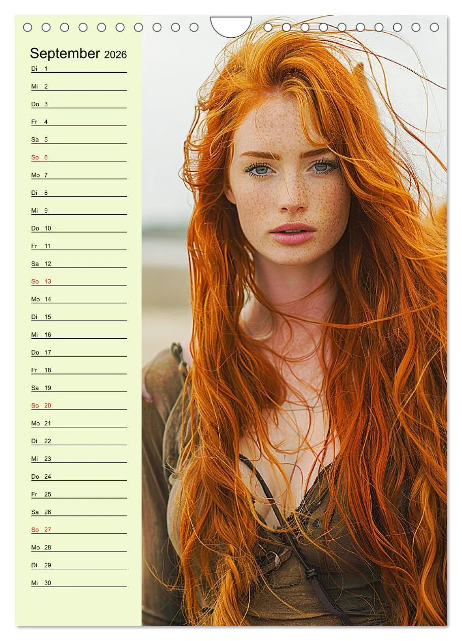 Bild: 9783516258639 | Rote Schönheiten. Natürliche Eleganz und wilde Anmut (Wandkalender...