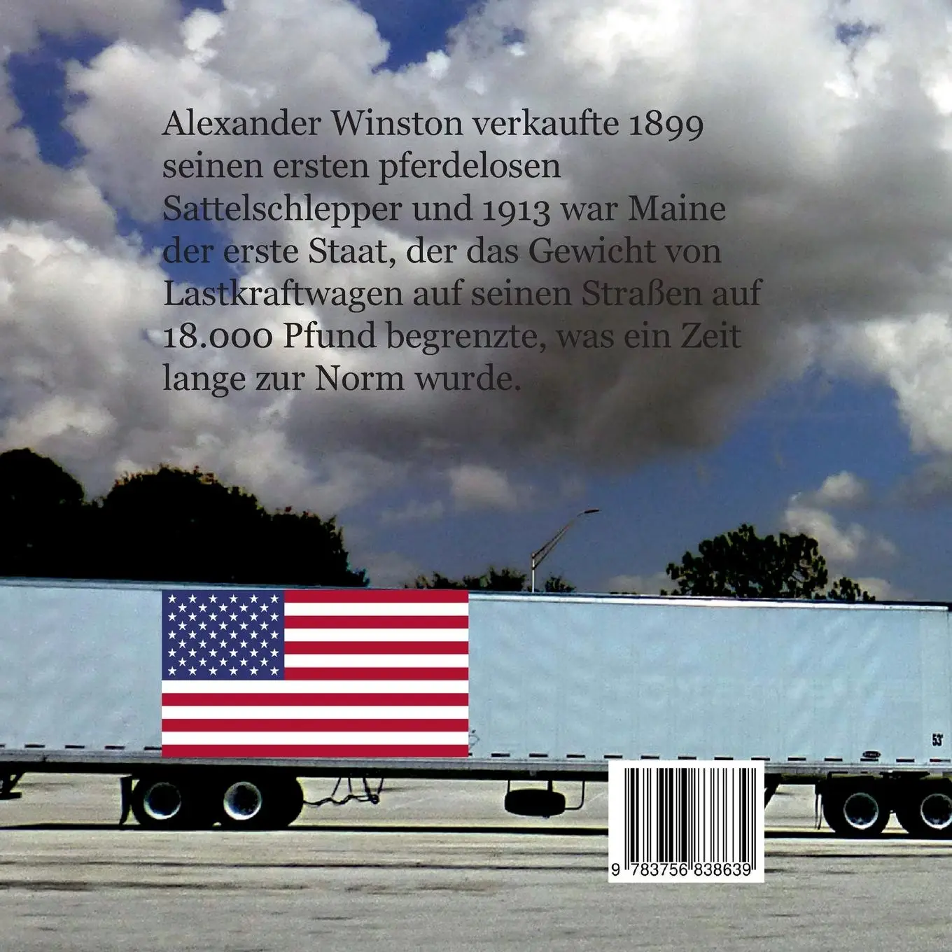 Rückseite: 9783756838639 | Amerikanische große Lastwagen | Cristina Berna (u. a.) | Taschenbuch