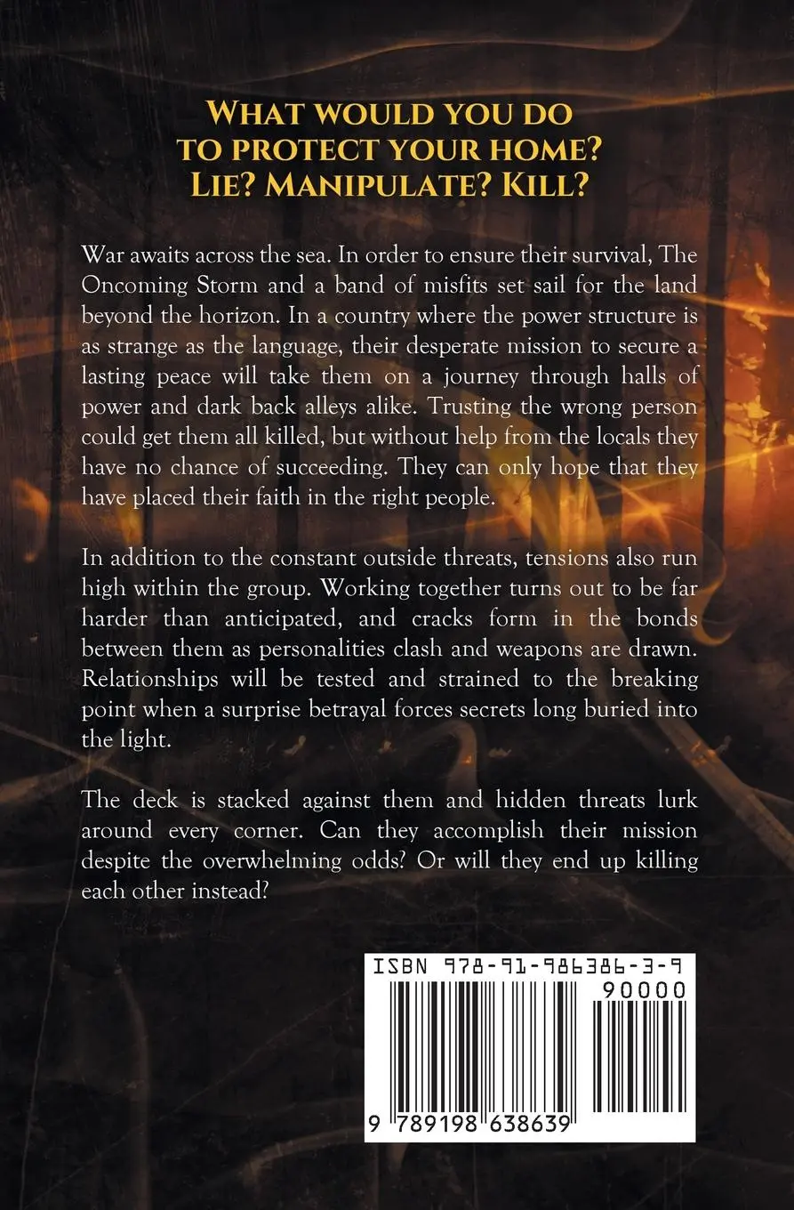 Rückseite: 9789198638639 | A Storm of Smoke and Flame | Marion Blackwood | Taschenbuch | Englisch