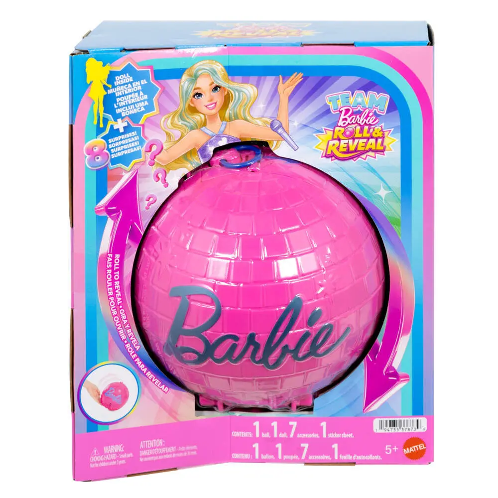 Cover: 194735378739 | Barbie Roll &amp; Reveal - Pop Star.JMK19 | Fensterkarton | JMK19 | 2026
