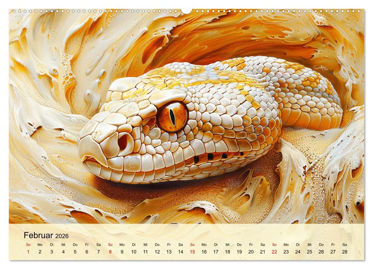 Bild: 9783457398739 | Schlangen. Faszination Reptilien. Kunstvolle Paintings...