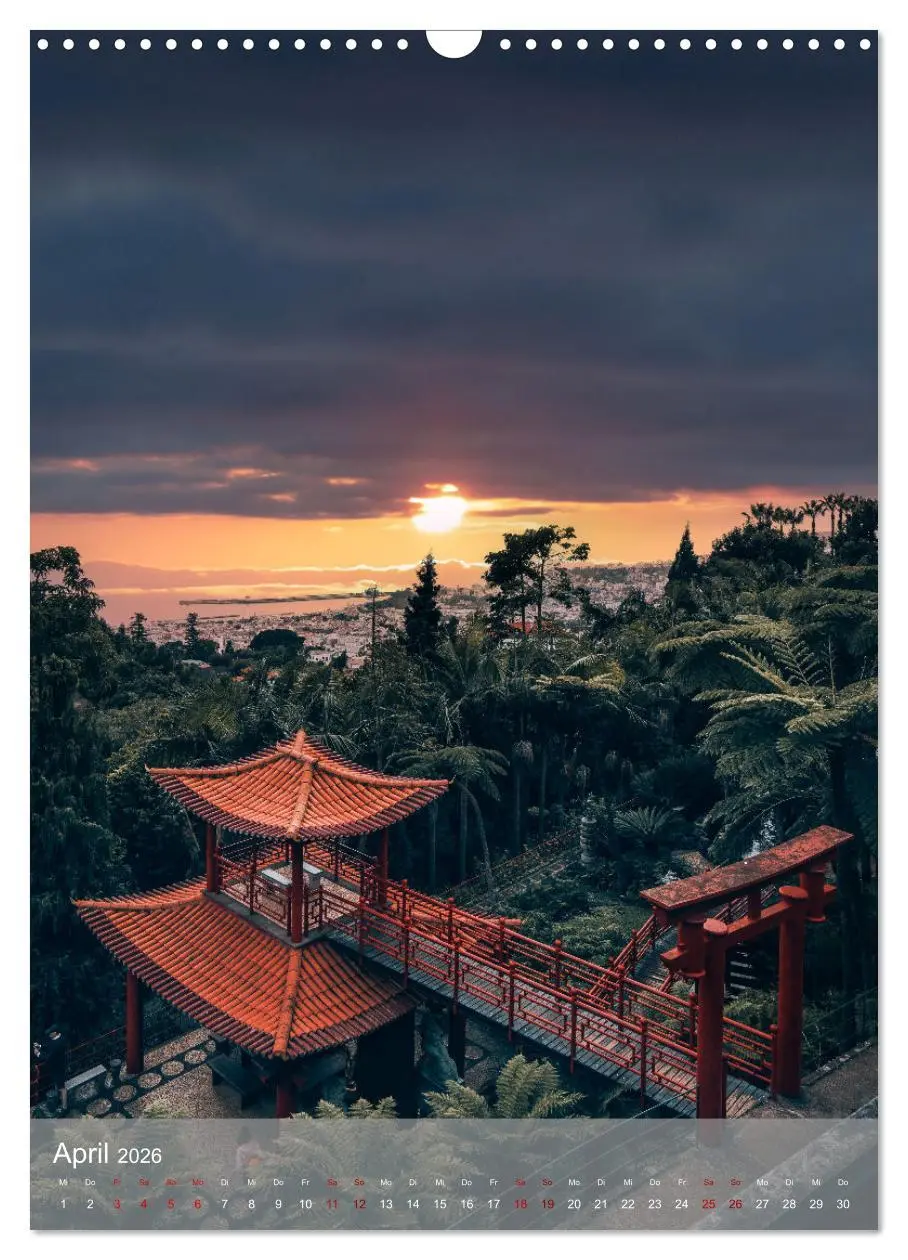 Bild: 9783516318739 | Madeira - Zauber einer Insel (Wandkalender 2026 DIN A3 hoch),...