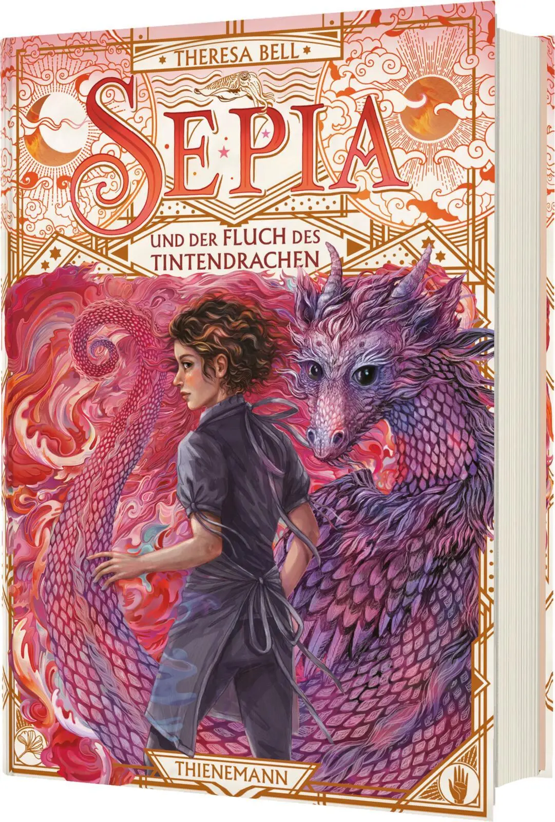 Cover: 9783522188739 | Sepia 3: Sepia und der Fluch des Tintendrachen | Theresa Bell | Buch