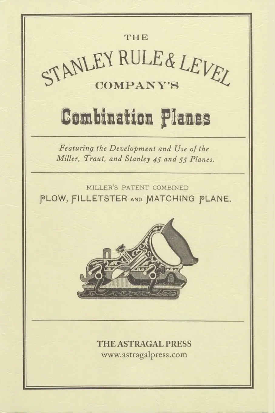 Cover: 9780961808839 | The Stanley Rule &amp; Level Company's Combination Plane | Roberts | Buch