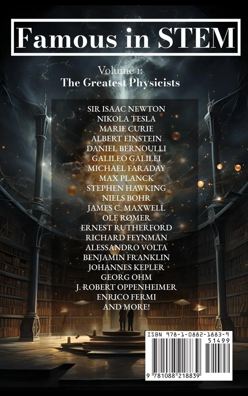 Rückseite: 9781088218839 | Famous in STEM | The Greatest Physicists | Javier Sanz | Taschenbuch