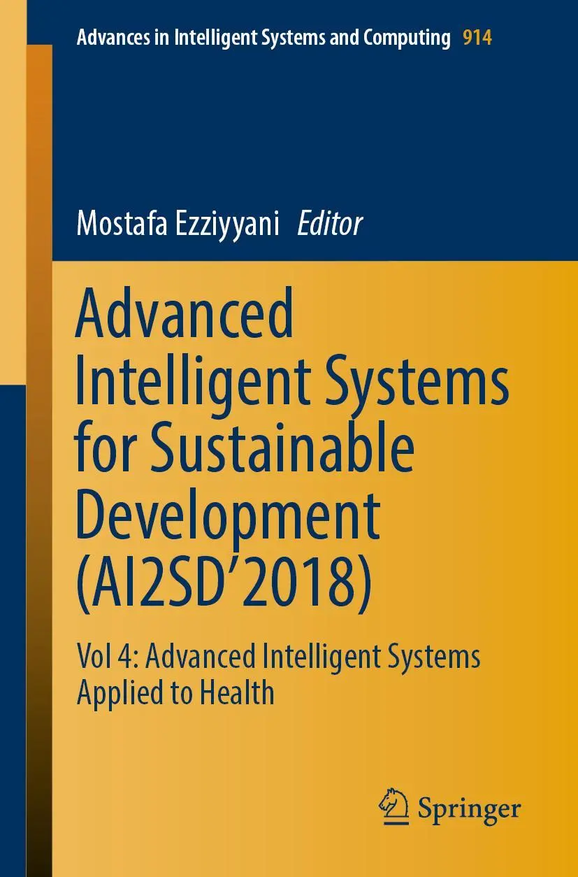 Cover: 9783030118839 | Advanced Intelligent Systems for Sustainable Development (AI2SD'2018)