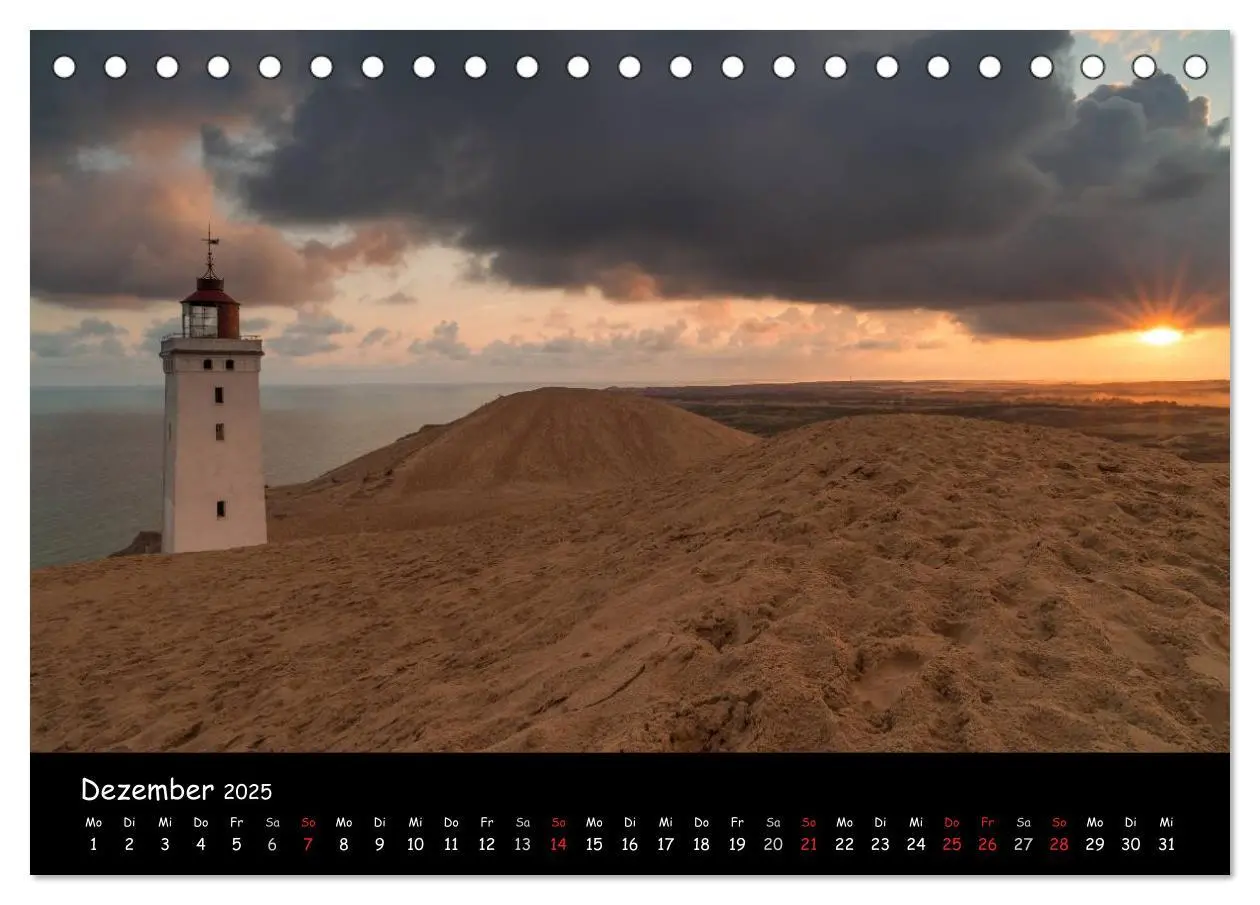 Bild: 9783435678839 | Unterwegs in Dänemark (Tischkalender 2025 DIN A5 quer), CALVENDO...