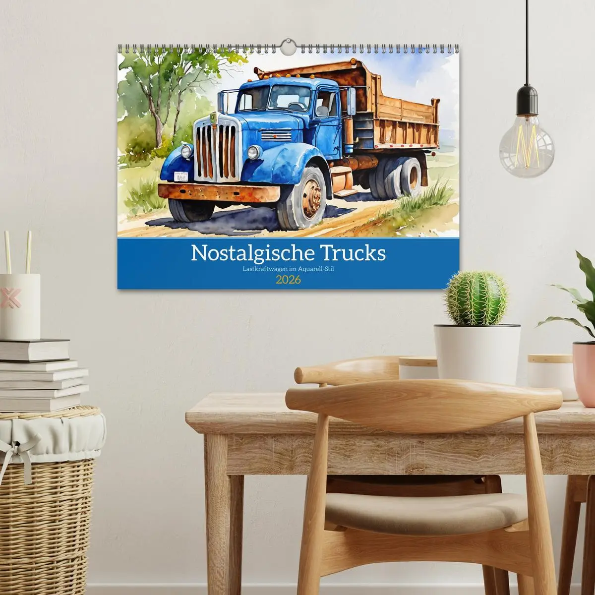 Bild: 9783457388839 | Nostalgische Trucks (Wandkalender 2026 DIN A3 quer), CALVENDO...