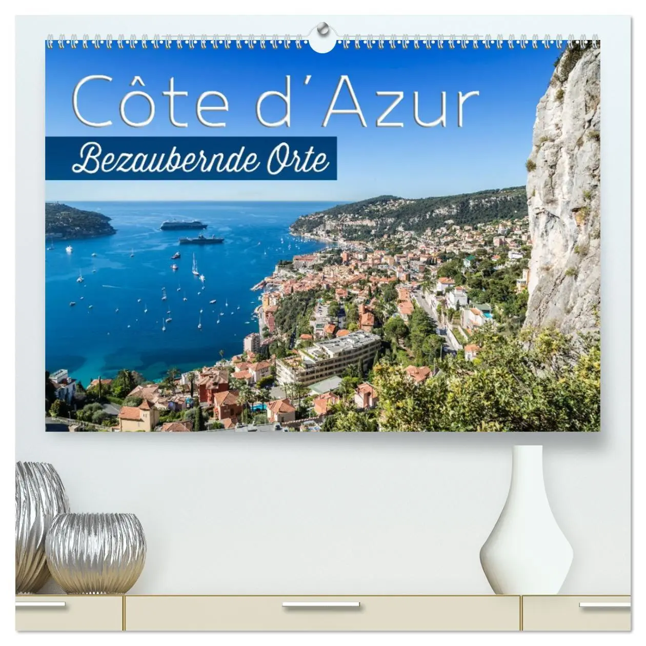Cover: 9783457768839 | CÔTE D'AZUR Bezaubernde Orte (hochwertiger Premium Wandkalender...
