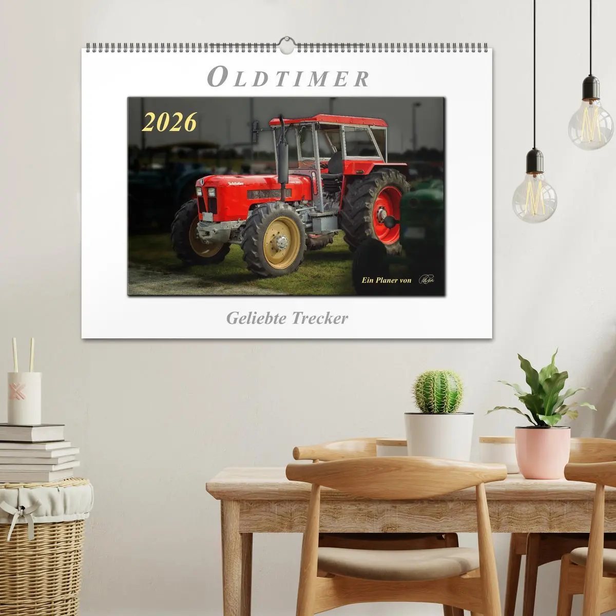 Bild: 9783516238839 | Oldtimer - geliebte Trecker (Wandkalender 2026 DIN A2 quer),...