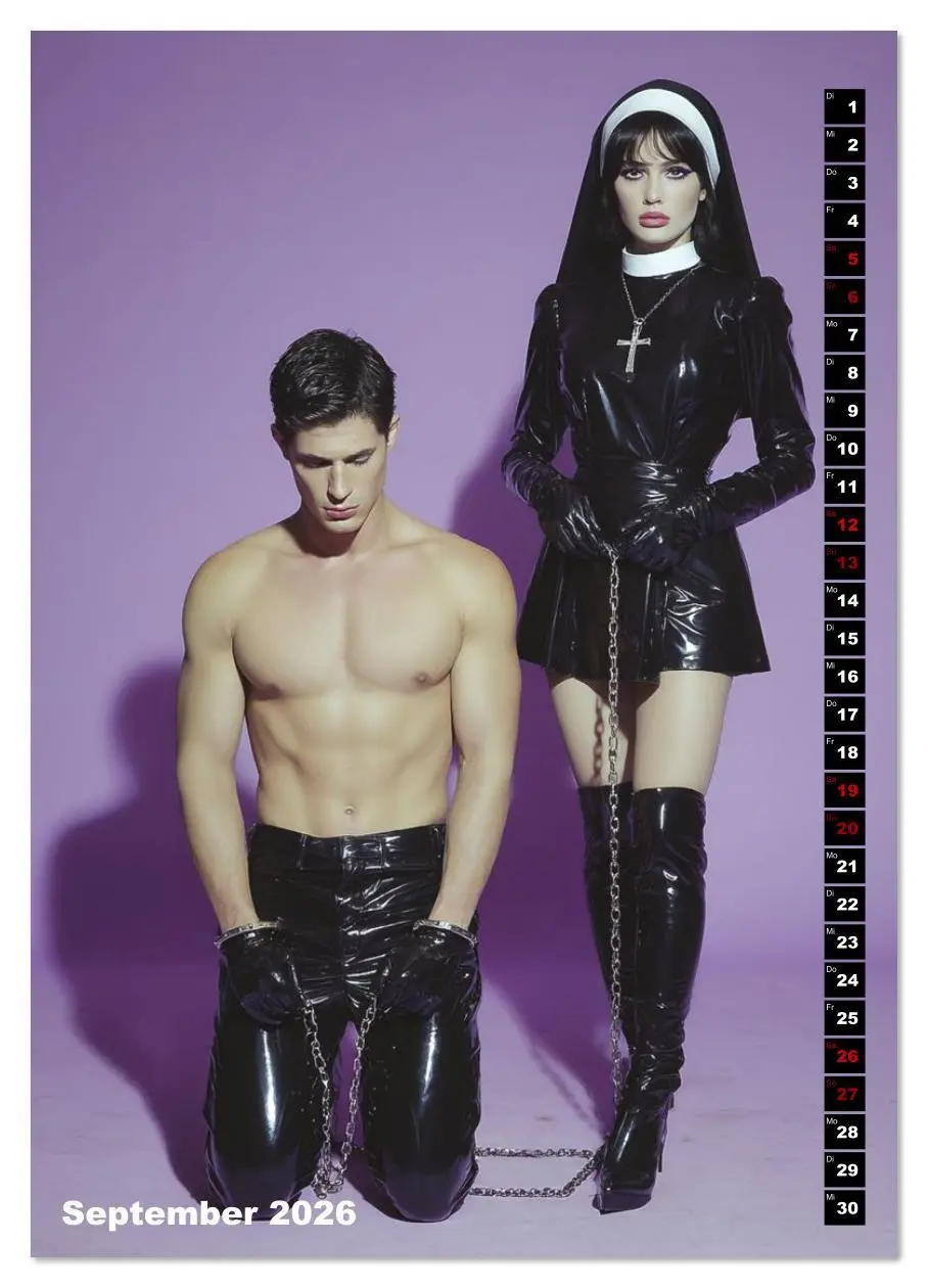 Bild: 9783516618839 | Latex und Dominanz - The Purple Box (Wandkalender 2026 DIN A2...