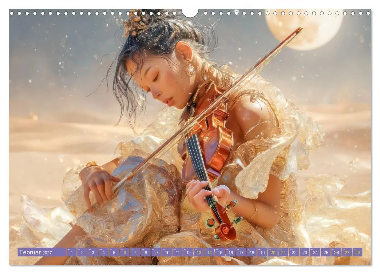 Bild: 9783516928839 | Eine Liebe zur Musik - Musikanten (Wandkalender 2027 DIN A3 quer),...