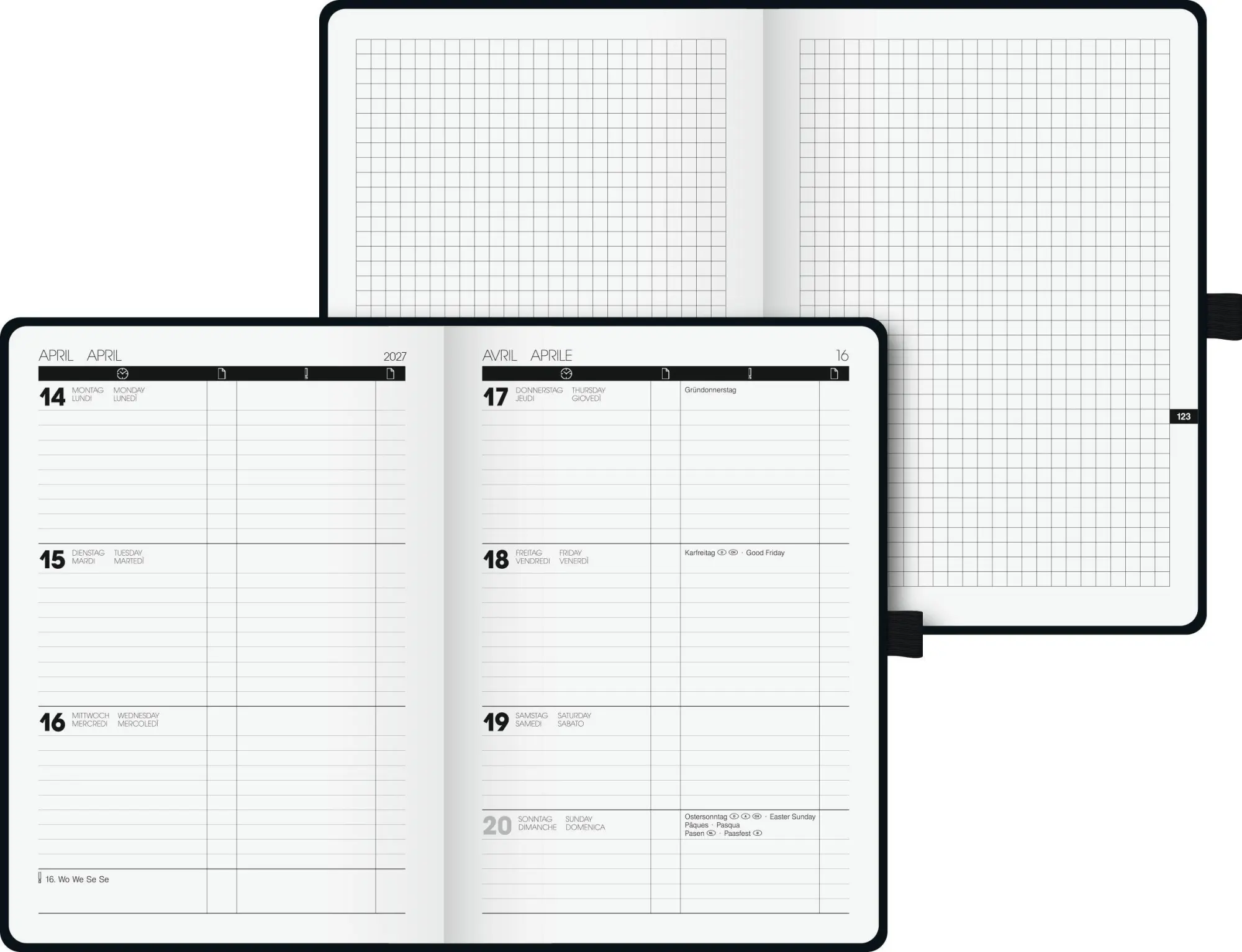 Bild: 4061947158939 | BRUNNEN 1072529907 Buchkalender Kompagnon TimeCenter Mod. 725 2027...