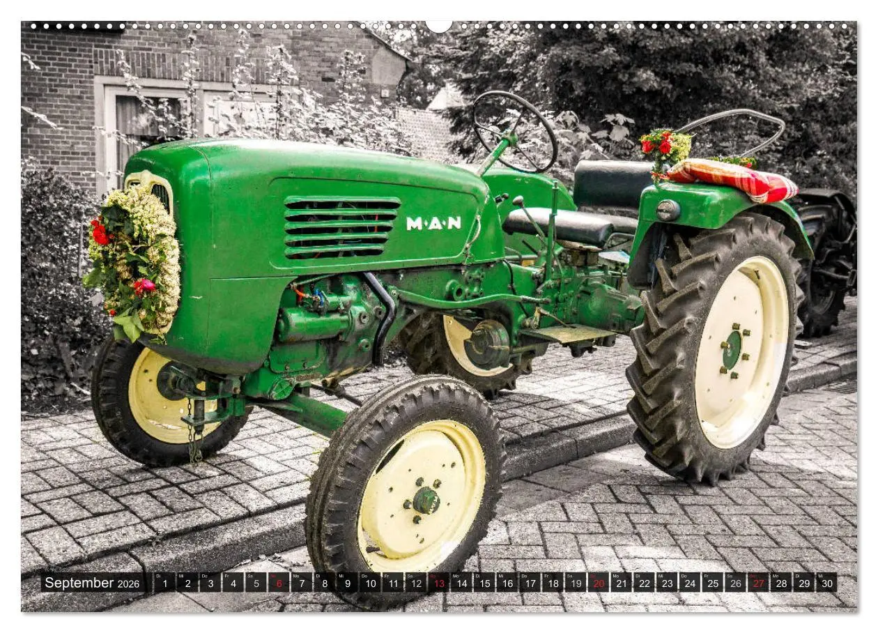 Bild: 9783457758939 | Trecker-Liebhaber (hochwertiger Premium Wandkalender 2026 DIN A2...