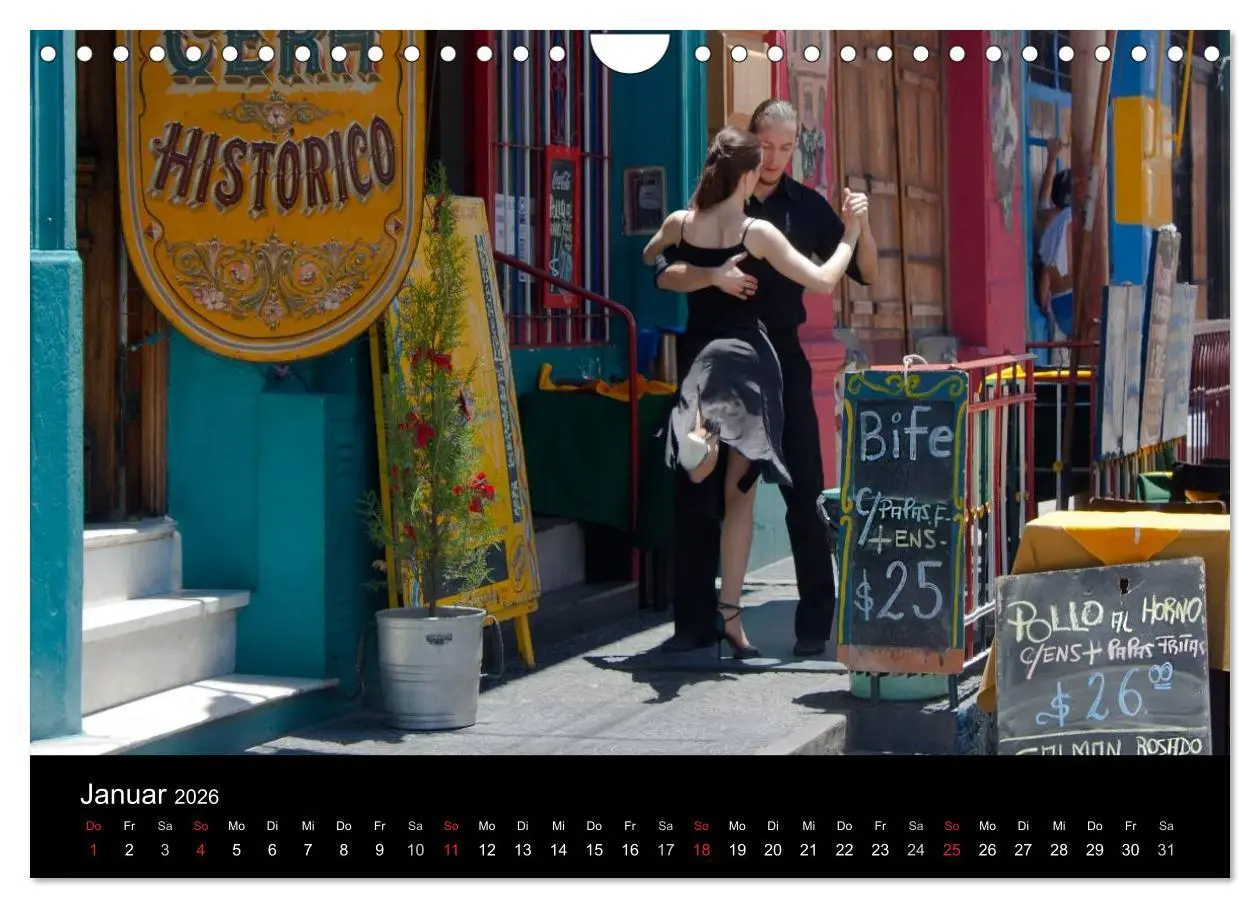 Bild: 9783516088939 | Buenos Aires (Wandkalender 2026 DIN A4 quer), CALVENDO Monatskalender