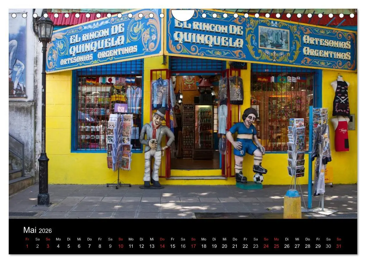 Bild: 9783516088939 | Buenos Aires (Wandkalender 2026 DIN A4 quer), CALVENDO Monatskalender