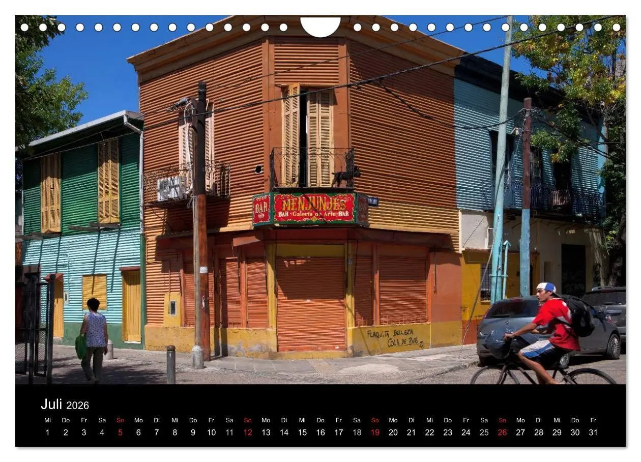 Bild: 9783516088939 | Buenos Aires (Wandkalender 2026 DIN A4 quer), CALVENDO Monatskalender