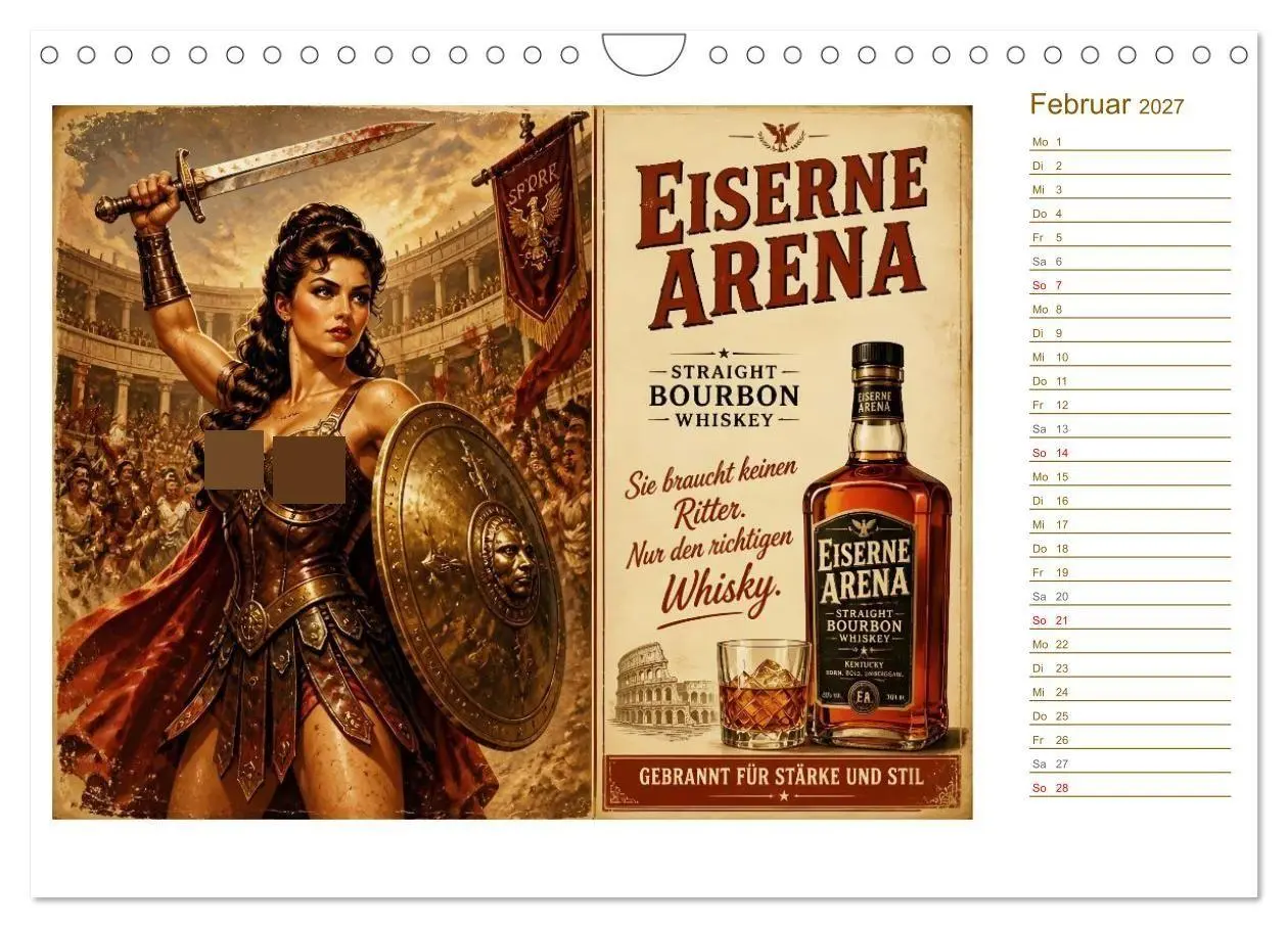 Bild: 9783594378939 | Goldene Reklame (Wandkalender 2027 DIN A4 quer), CALVENDO...