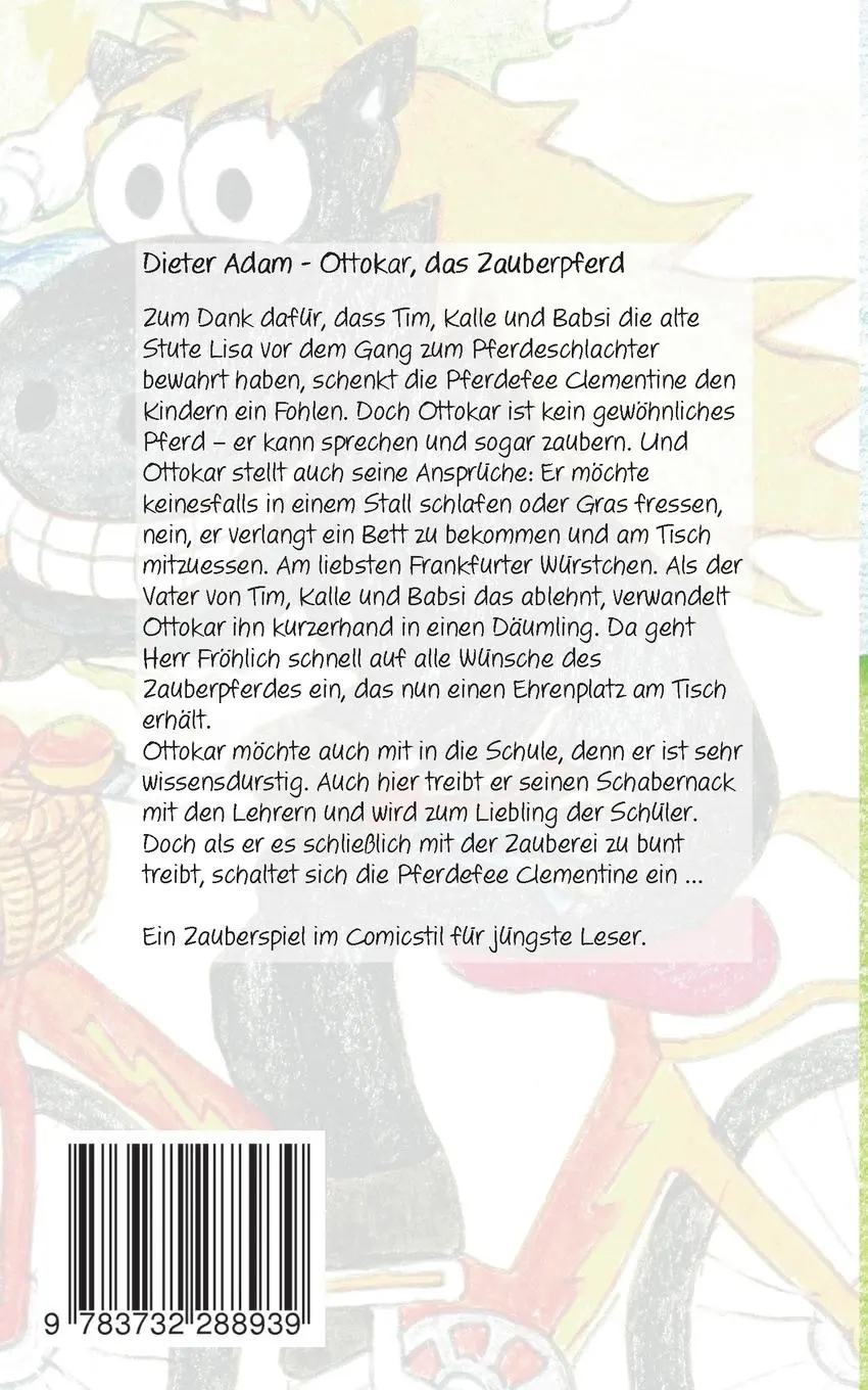 Rückseite: 9783732288939 | Ottokar das Zauberpferd | Katharina Klink (u. a.) | Taschenbuch | 2014