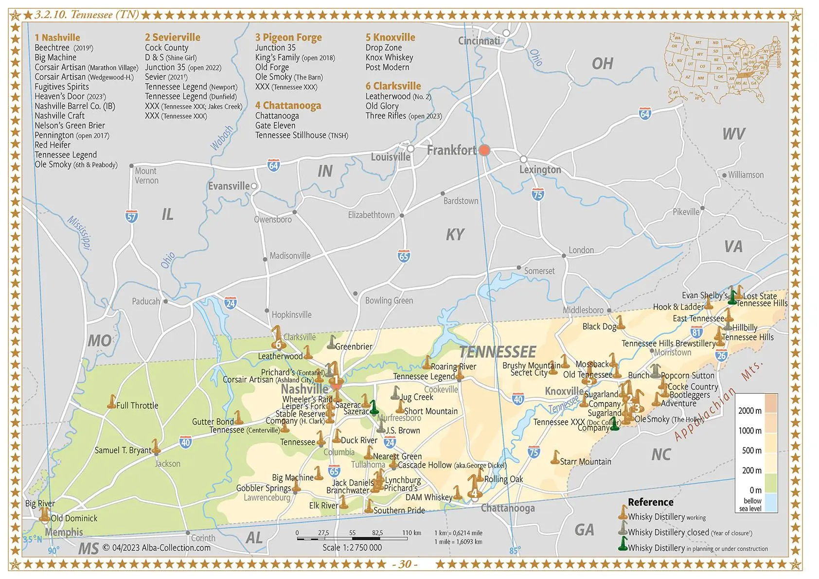 Bild: 9783944148939 | Whiskey Atlas North America 2023 | Rüdiger Jörg Hirst | Buch | 2023