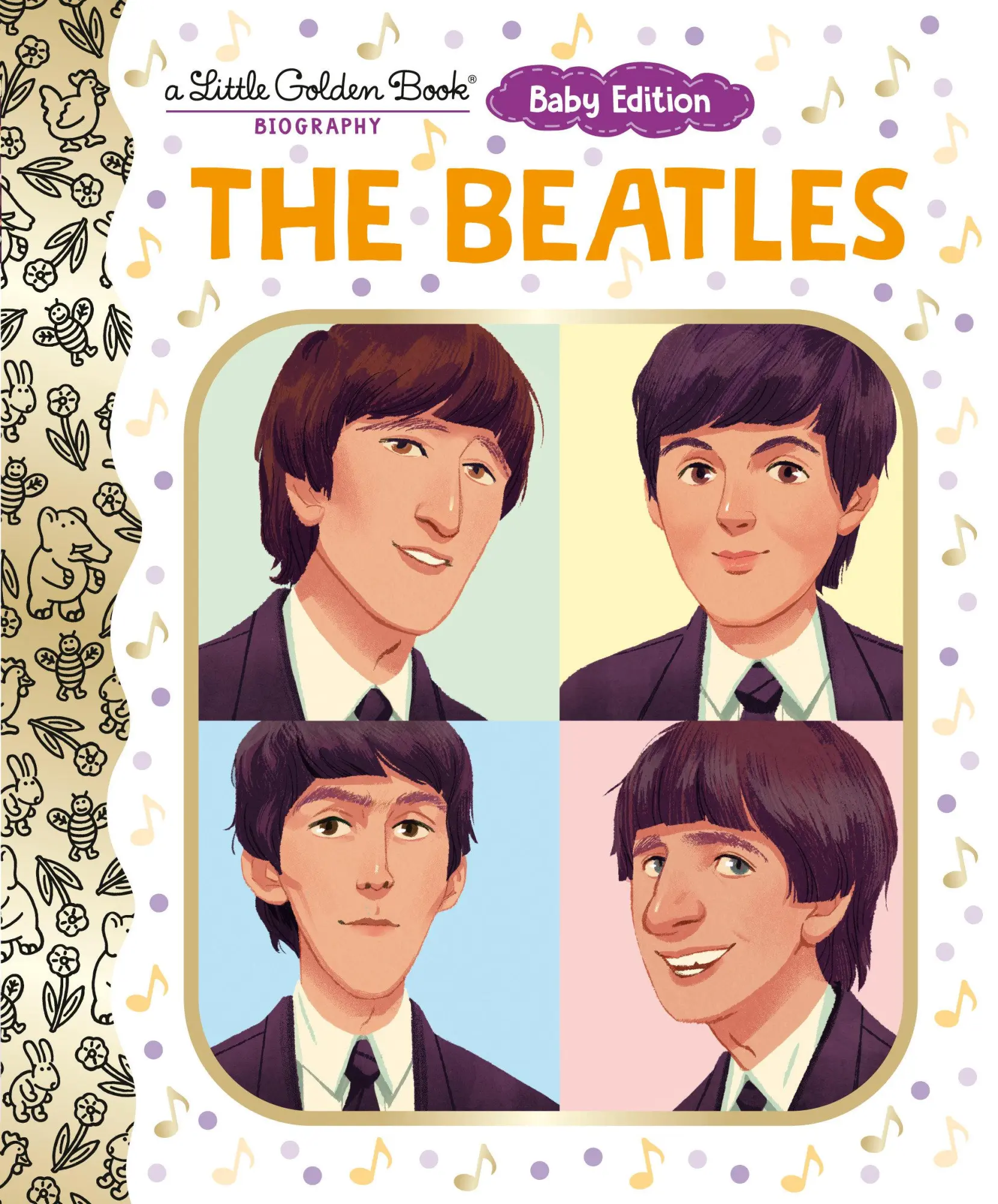 Cover: 9798217118939 | The Beatles: Baby Edition (a Little Golden Book Biography) | Katschke