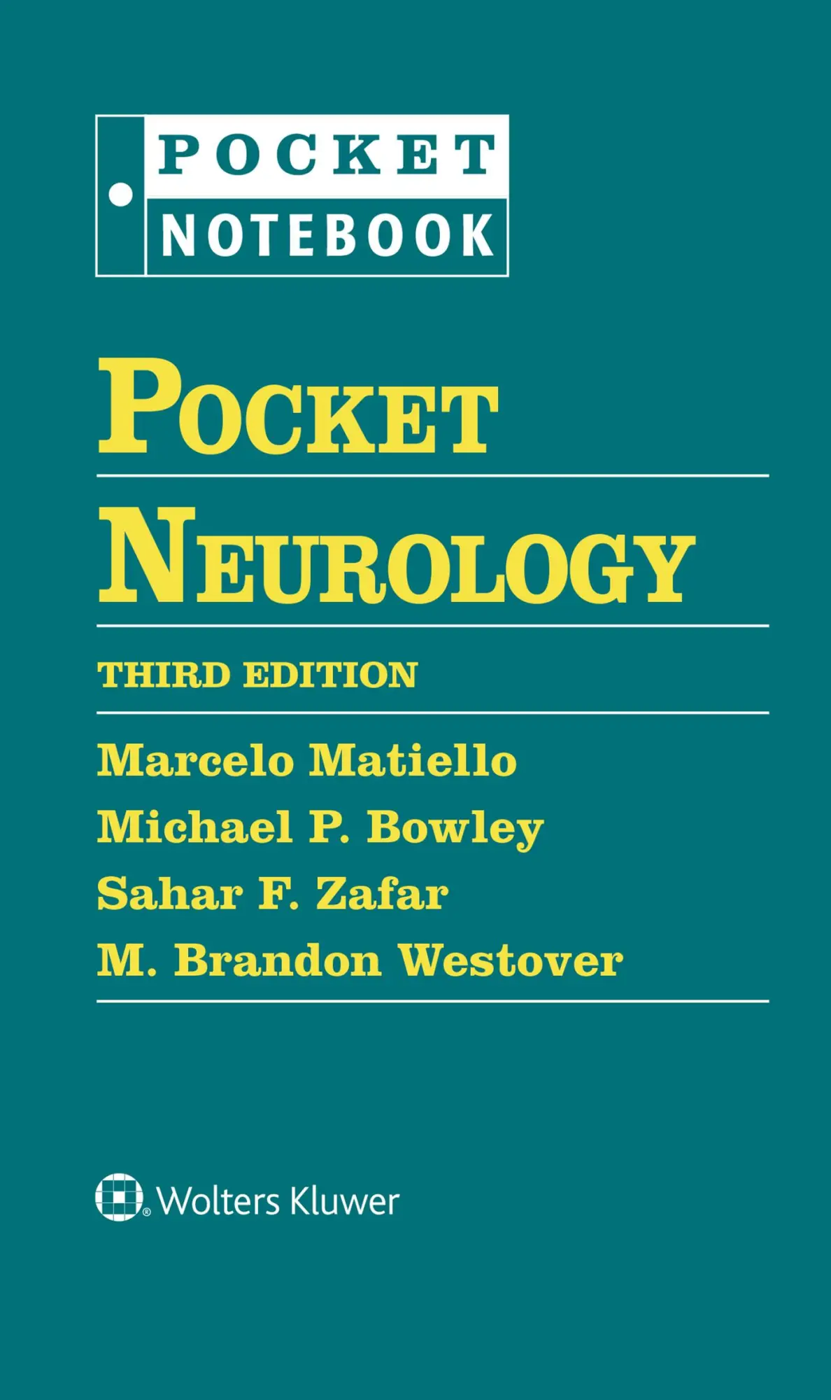 Cover: 9781975169039 | Pocket Neurology | M. Brandon Westover | Buch | Pocket Notebook Series