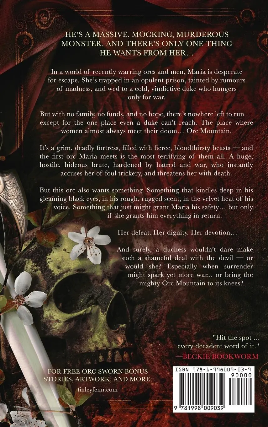 Rückseite: 9781998009039 | The Duchess and the Orc | A Monster Fantasy Romance | Finley Fenn
