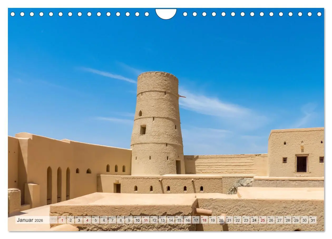 Bild: 9783457269039 | Oman - Historische Perle des Orients (Wandkalender 2026 DIN A4...