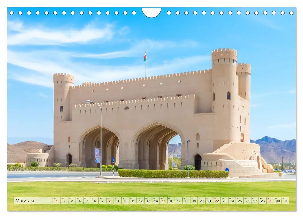Bild: 9783457269039 | Oman - Historische Perle des Orients (Wandkalender 2026 DIN A4...