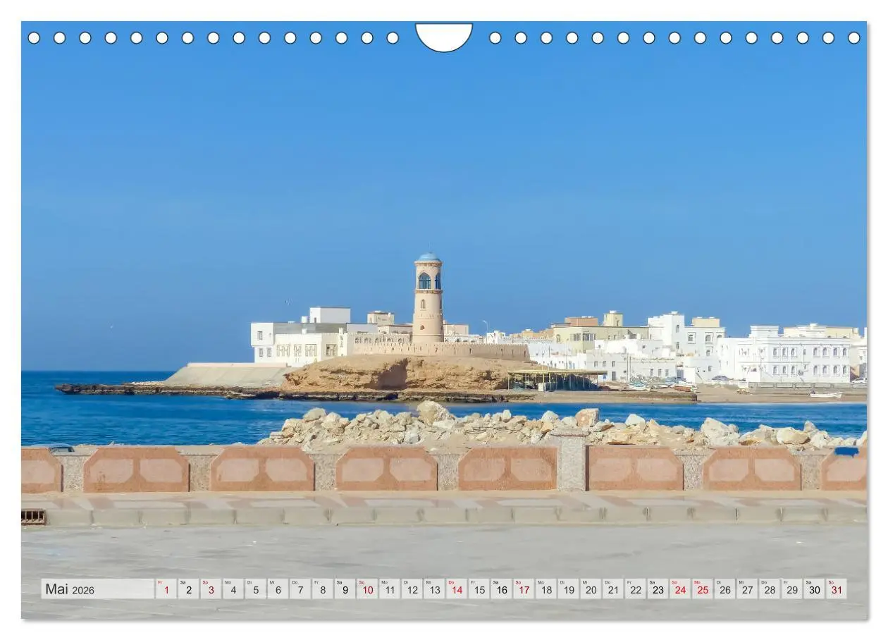 Bild: 9783457269039 | Oman - Historische Perle des Orients (Wandkalender 2026 DIN A4...