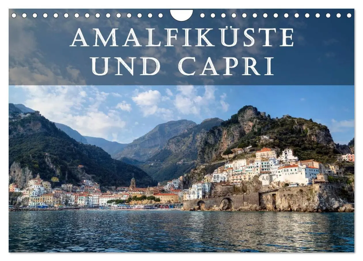 Cover: 9783516049039 | Amalfiküste und Capri (Wandkalender 2026 DIN A4 quer), CALVENDO...