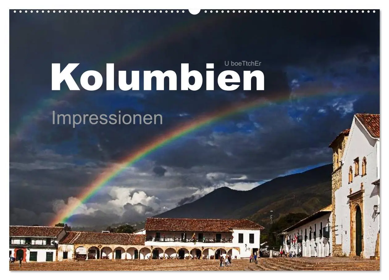 Cover: 9783516119039 | Kolumbien Impressionen (Wandkalender 2026 DIN A2 quer), CALVENDO...