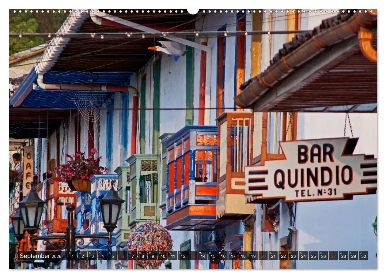 Bild: 9783516119039 | Kolumbien Impressionen (Wandkalender 2026 DIN A2 quer), CALVENDO...