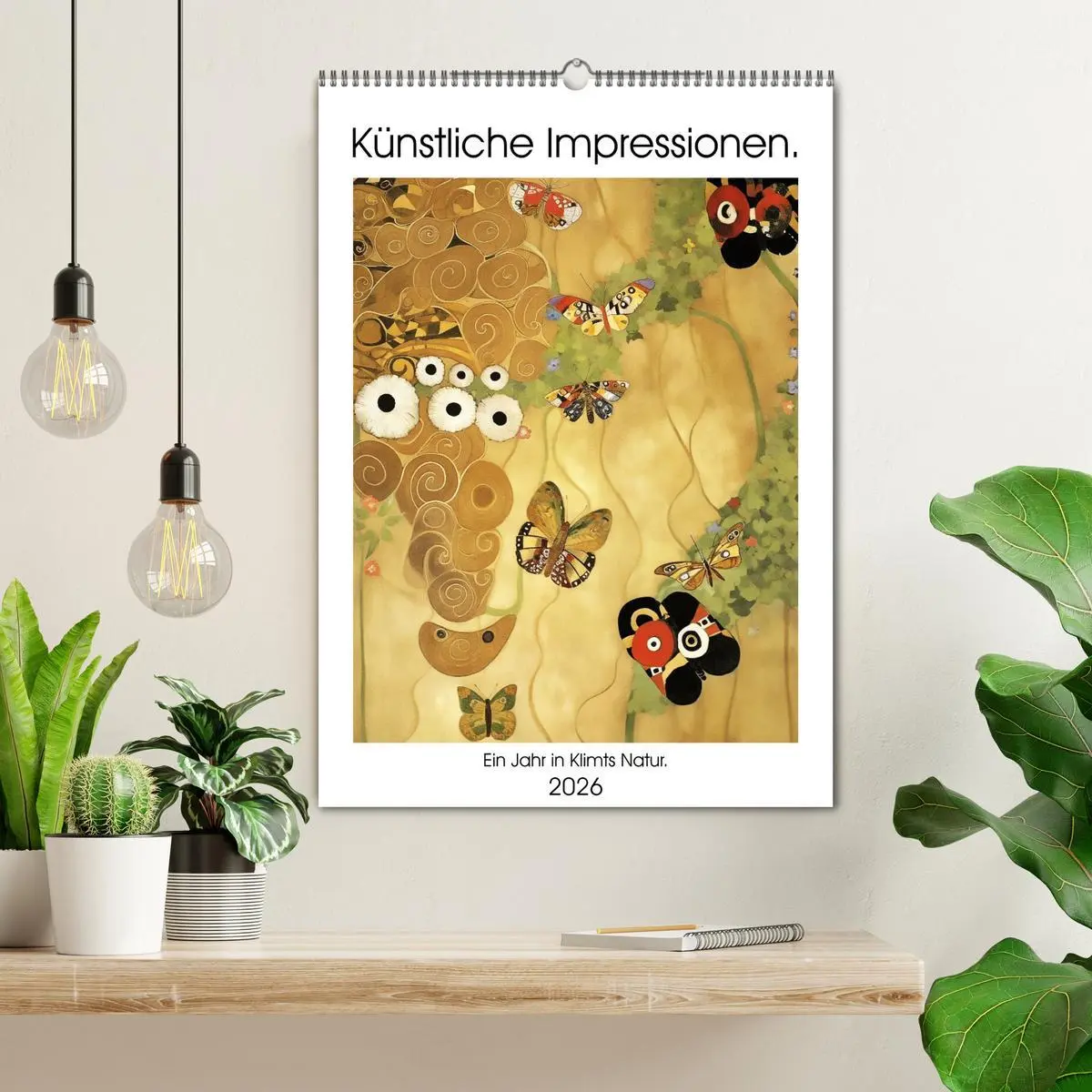 Bild: 9783516289039 | Künstliche Impressionen. Ein Jahr in Klimts Natur. (Wandkalender...