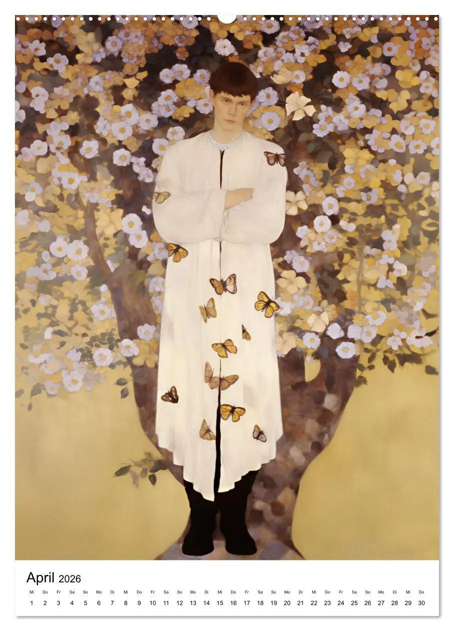 Bild: 9783516289039 | Künstliche Impressionen. Ein Jahr in Klimts Natur. (Wandkalender...