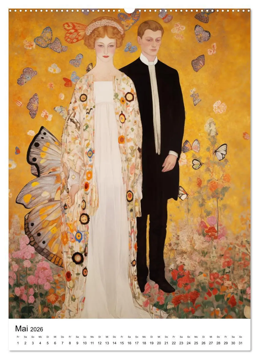 Bild: 9783516289039 | Künstliche Impressionen. Ein Jahr in Klimts Natur. (Wandkalender...