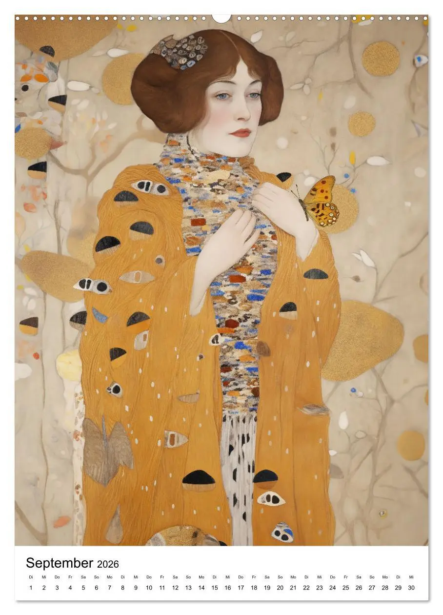 Bild: 9783516289039 | Künstliche Impressionen. Ein Jahr in Klimts Natur. (Wandkalender...