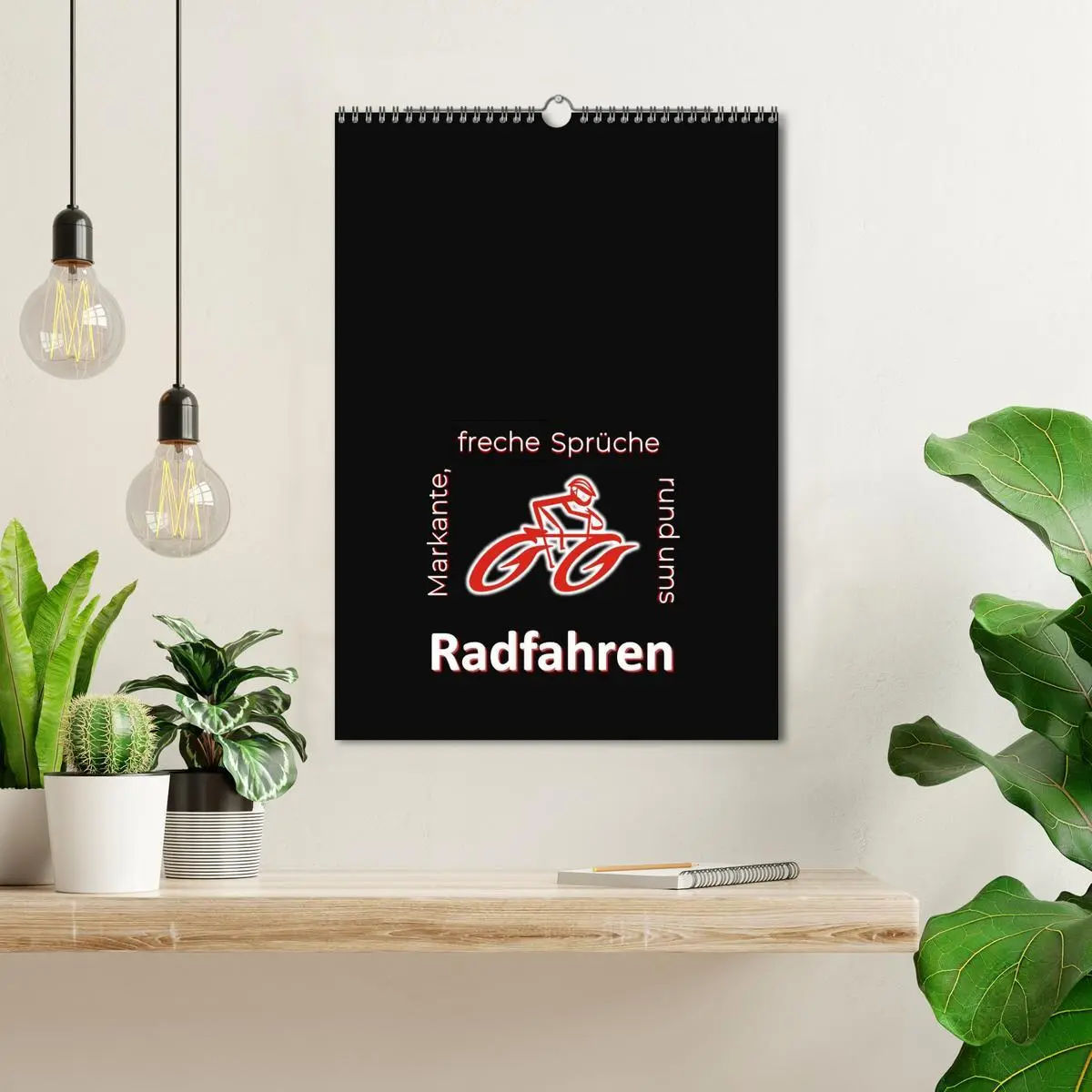 Bild: 9783516359039 | Markante, freche Sprüche rund ums Radfahren (Wandkalender 2026 DIN...