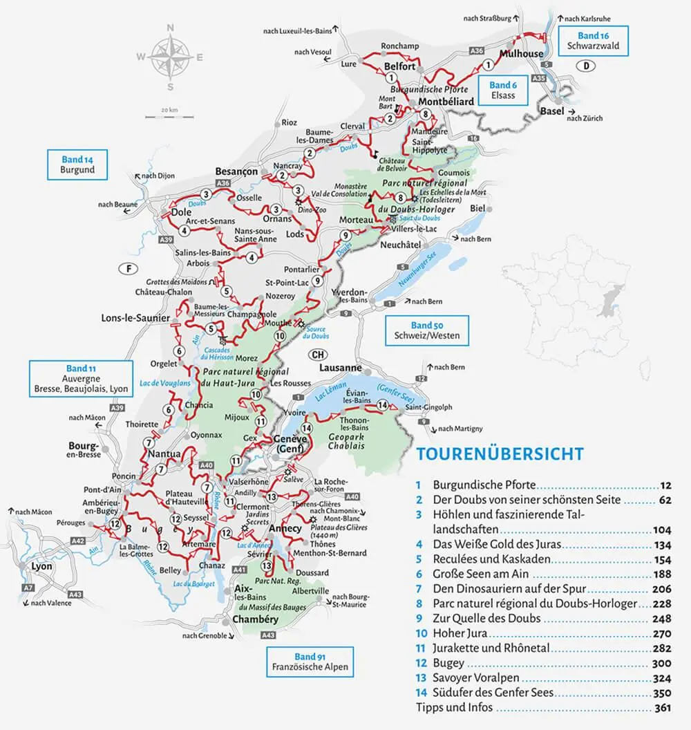 Bild: 9783869039039 | Entdeckertouren mit dem Wohnmobil Französischer Jura | Heiner Newe