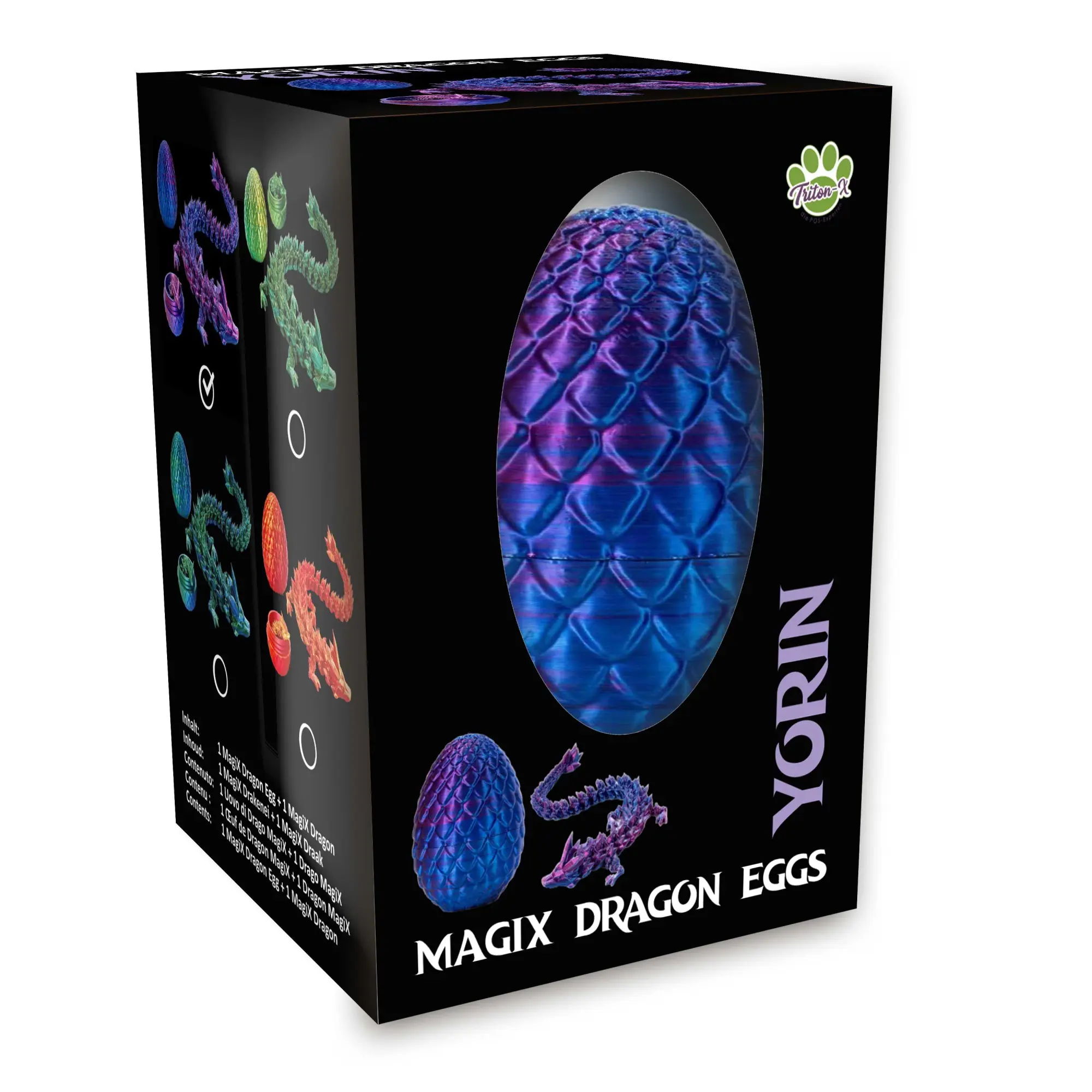 Cover: 4260478819139 | Drachenei "MagiX Dragon Egg YORIN", lila, Drachen 22,5 cm &amp; Ei 8 cm