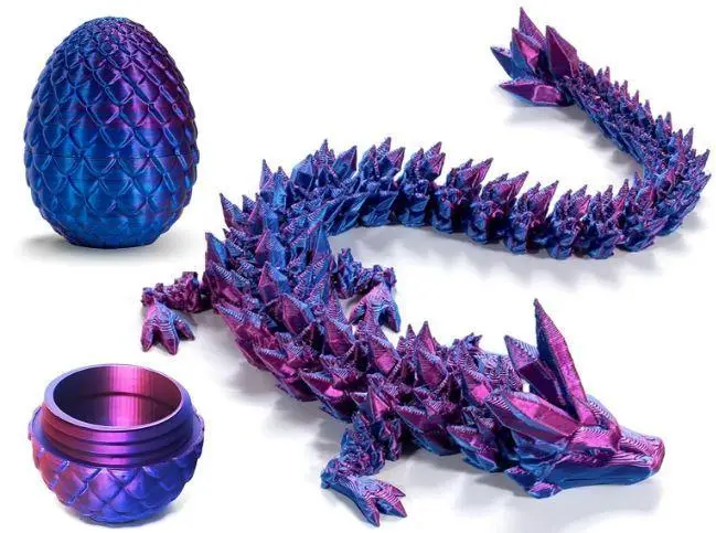 Bild: 4260478819139 | Drachenei "MagiX Dragon Egg YORIN", lila, Drachen 22,5 cm &amp; Ei 8 cm